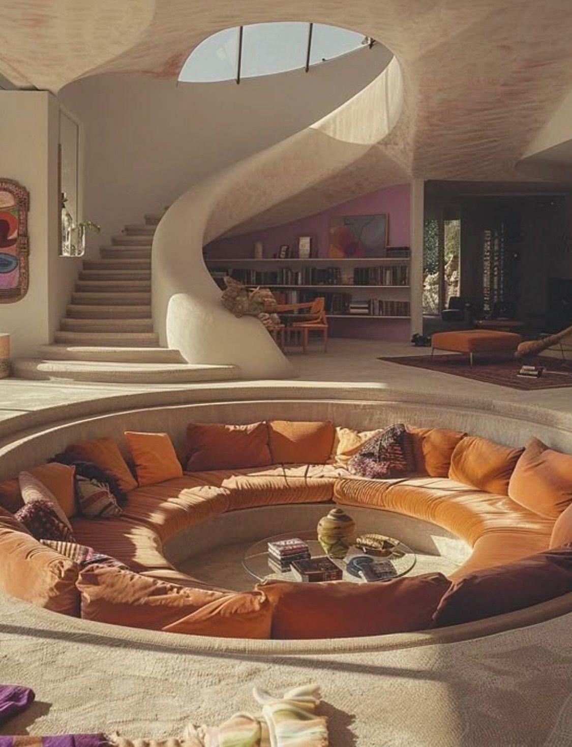 Sunken Living Room